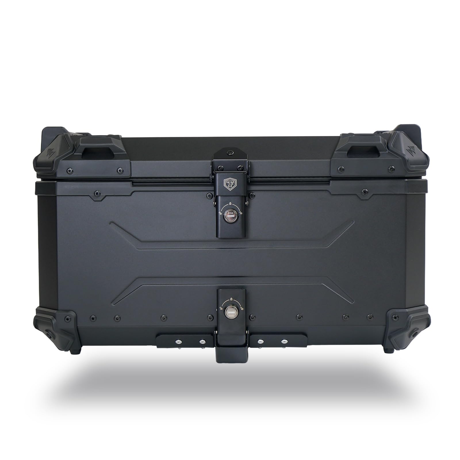 売れました　リアボックス　65ℓ  ブラック　アルミ　 楽天市場】リアボックス バイク リアボックス 65L 背もたれ バイクリア